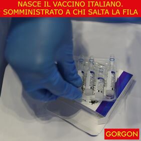 Ecco la satira del giorno. Nasce il vaccino italiano 1