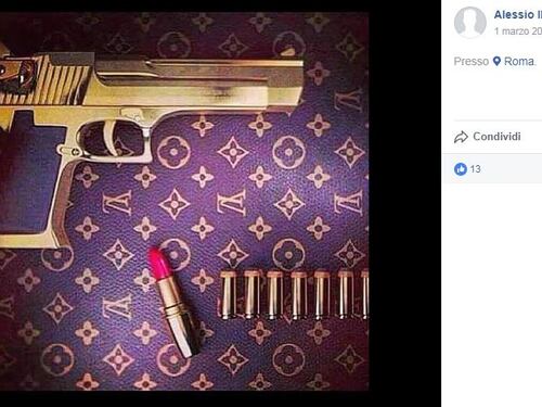 I post su Facebook di Alessio Il Sinto