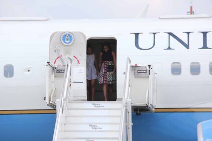 Michelle Obama sbarca a Malpensa 2