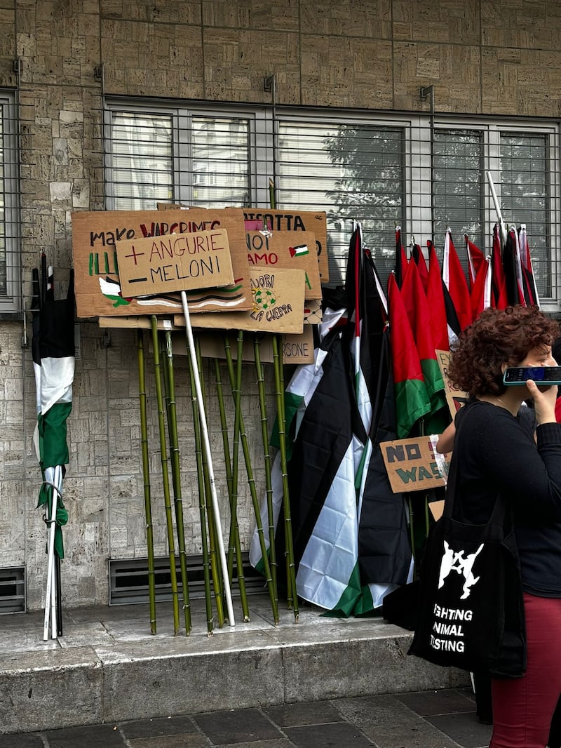 La manifestazione pro-Pal a Udine 4