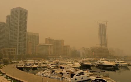 Tempesta di sabbia sul Medioriente 19
