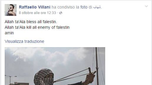 Il segretario dell'università islamica: "Allah uccidi i nemici della Palestina"