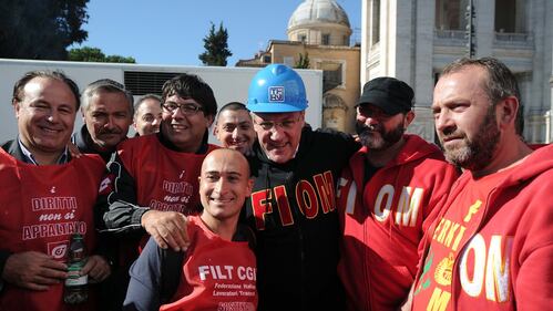 La manifestazione Cgil a Roma 5