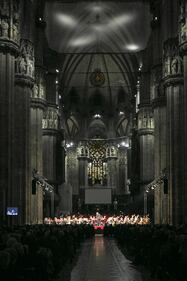 L'omaggio a Paolo VI al Duomo di Milano 9