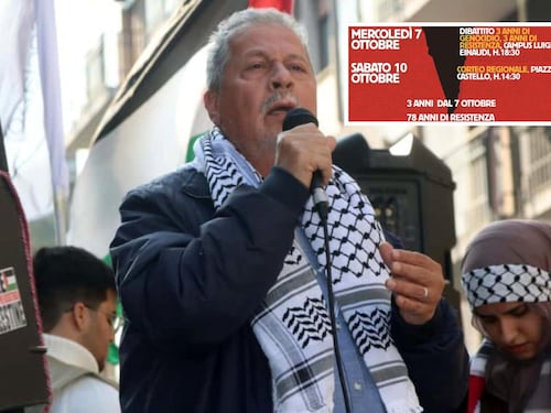 Il 7 ottobre in piazza a Torino per celebrare un massacro: la chiamata dell’associazione di Hannoun