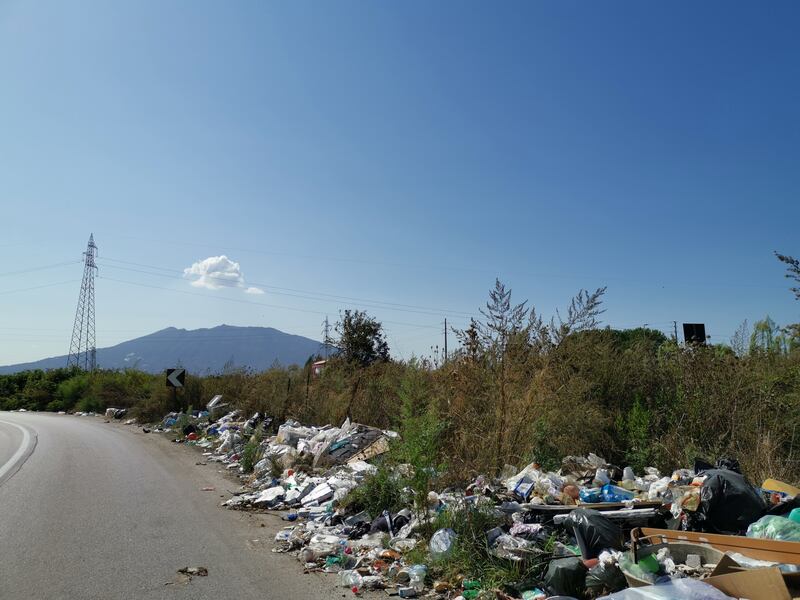 Rifiuti abbandonati e combusti in Terra dei fuochi 9
