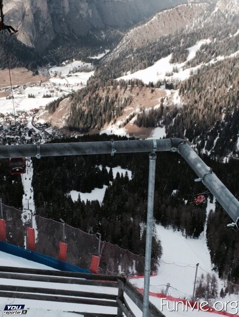 Evacuata la cabinovia in Val Gardena 2