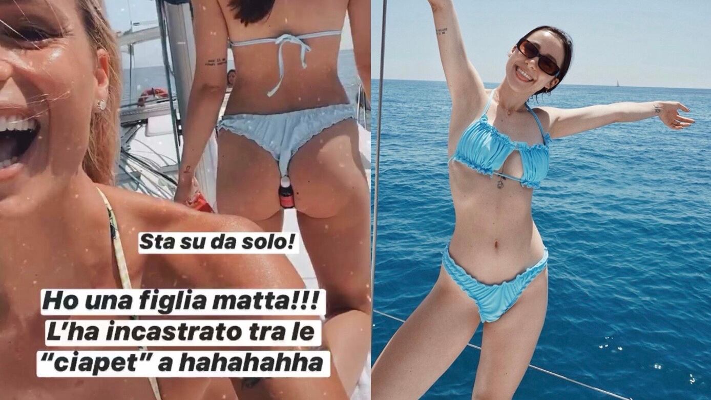 Lato B da urlo per Aurora Ramazzotti
