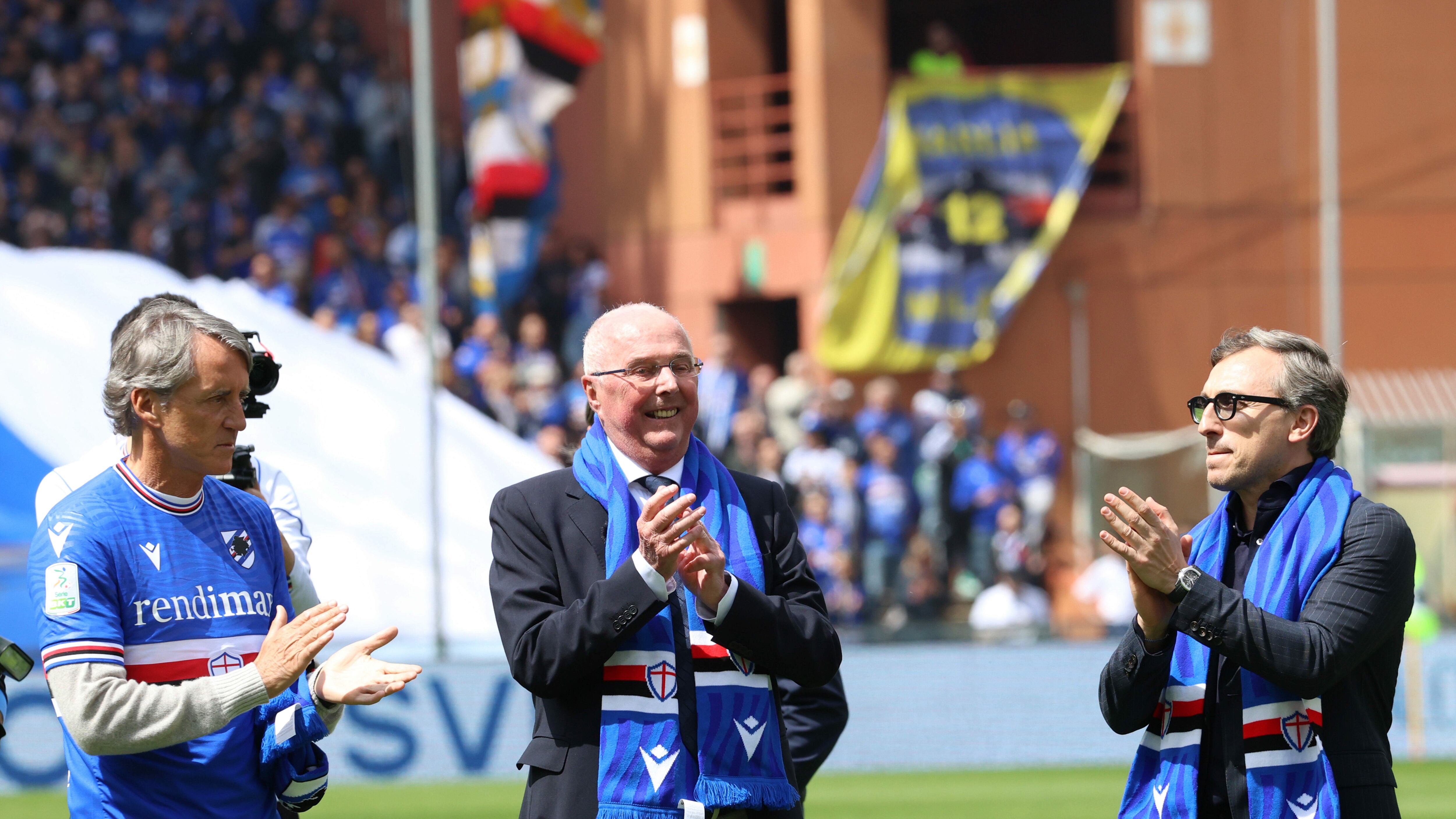 Il Como rinvia la festa, la Samp abbraccia Eriksson