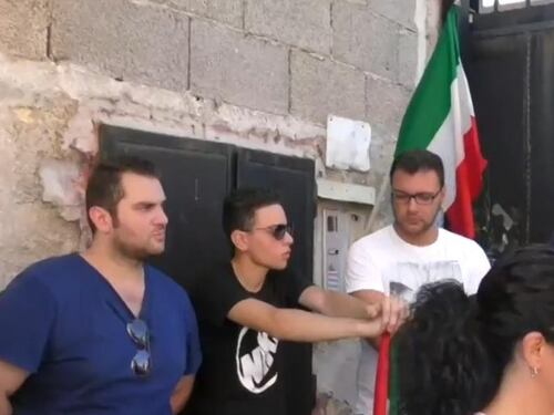 Palermo, senzatetto italiani occupano case destinate a rom