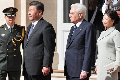 Roma: il presidente Mattarella e l'incontro con Xi Jinping  8