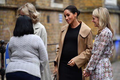 Meghan Markle affascinante prima e durante la gravidanza: foto 6