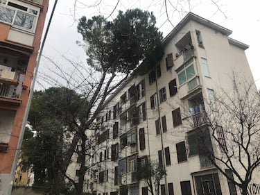 I danni alle palazzine Ater dopo il maltempo che si è abbattuto sulla Capitale 12