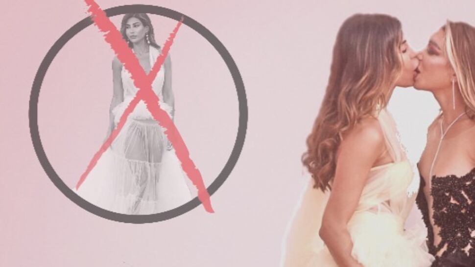 Il bacio lesbo delle Miss nessuno a Venezia. Tanti flash ma poco stile