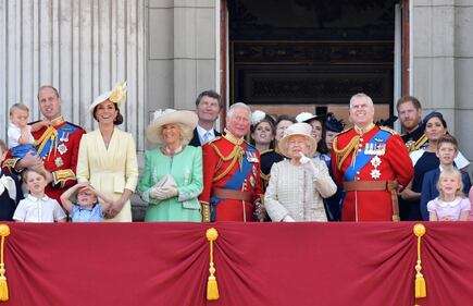 La Royal Family al Trooping the Colour: foto 4
