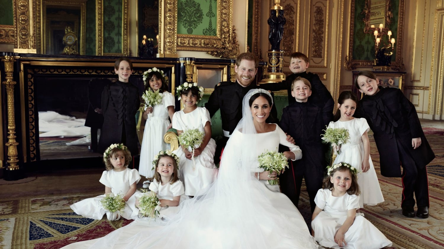 Il Principino George ha consolato una damigella al Royal Wedding