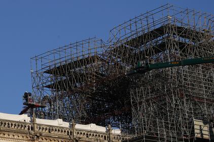 I lavori della Cattedrale di Notre Dame 8