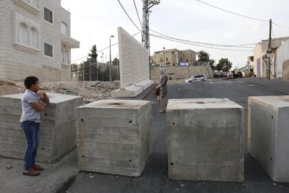 Nuovo muro a Gerusalemme 4