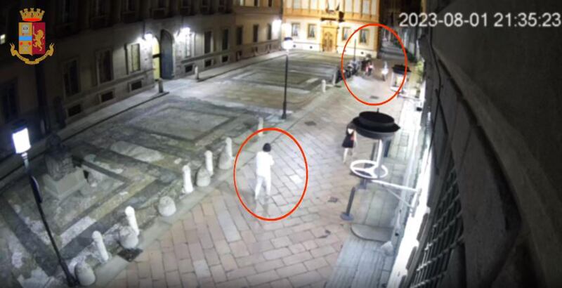 Rapinatori in azione a Milano 1
