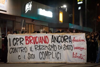 Manifestazione no Cpr a Torino 4