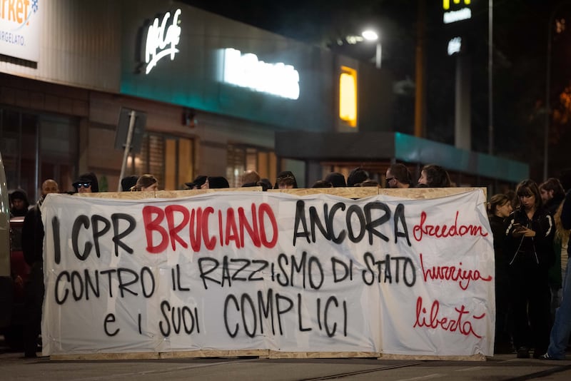 Manifestazione no Cpr a Torino 4