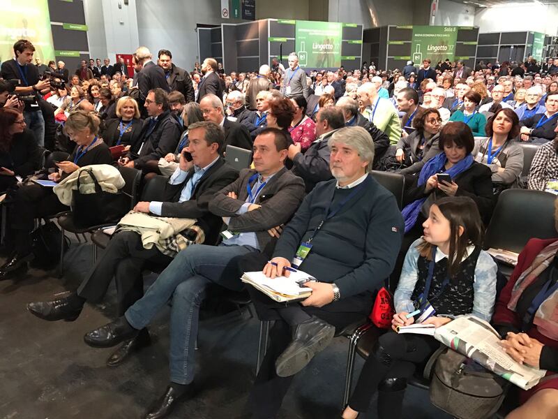 Facce da Pd al Lingotto 1