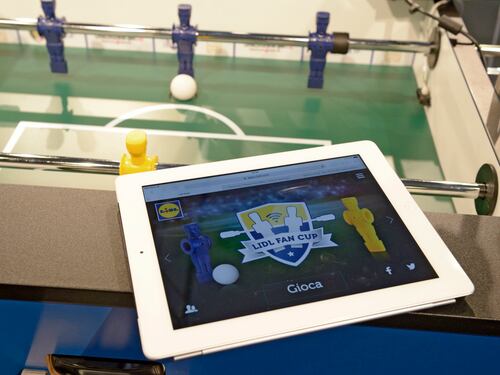 Lidl lancia il torneo di calciobalilla "reale" da giocare tramite app