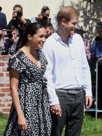 Meghan Markle e il Principe Harry arrivano in Sudafrica: foto 7