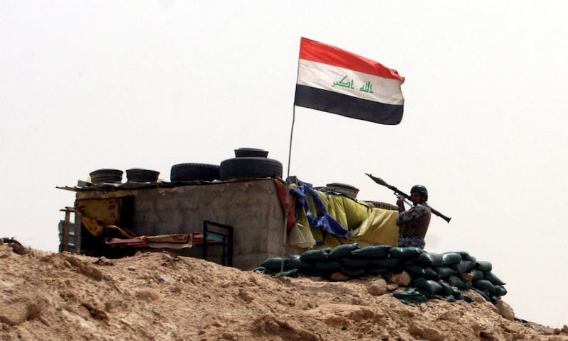 I soldati iracheni a Ramadi 8