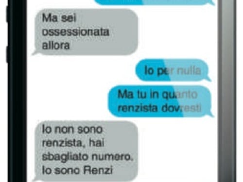 "Farò un pezzo contro Renzi". Matteo l'imbroglione mente anche su un "semplice" sms