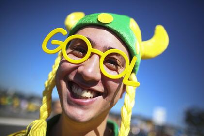 Brasile 2014, i coloratissimi supporters 6