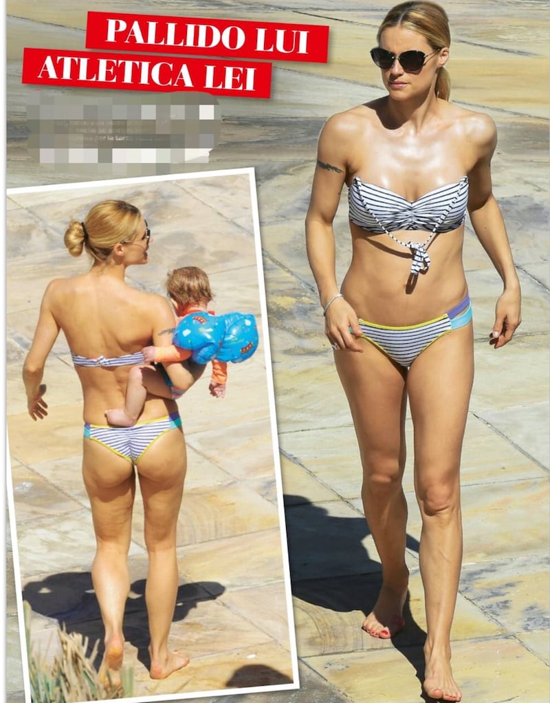 Michelle Hunziker, vacanza in famiglia 4