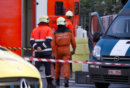 Bruxelles, l'evacuazione della moschea 5