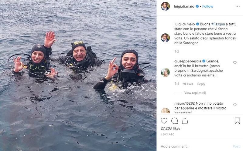 Vacanza e/o lavoro: come i politici italiani hanno trascorso la Pasqua 4