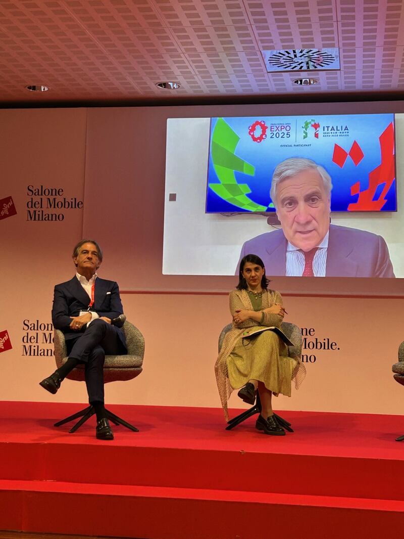 Salone del Mobile - Tajani