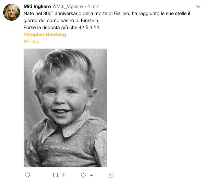 Stephen Hawking, le reazioni social sulla morte 15