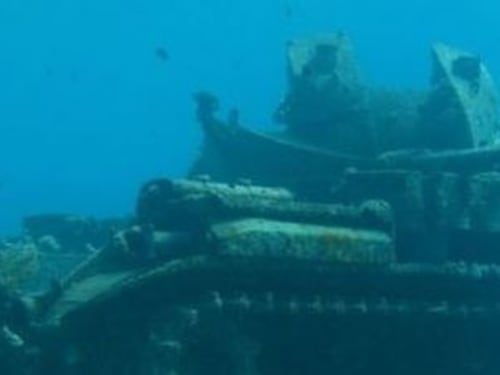 Salerno, ritrovato un carro armato americano in fondo al mare di Capaccio-Paestum