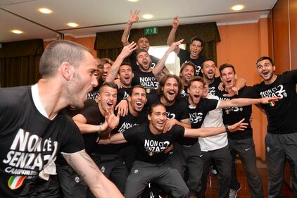 Trentesimo scudetto, la festa della squadra 9