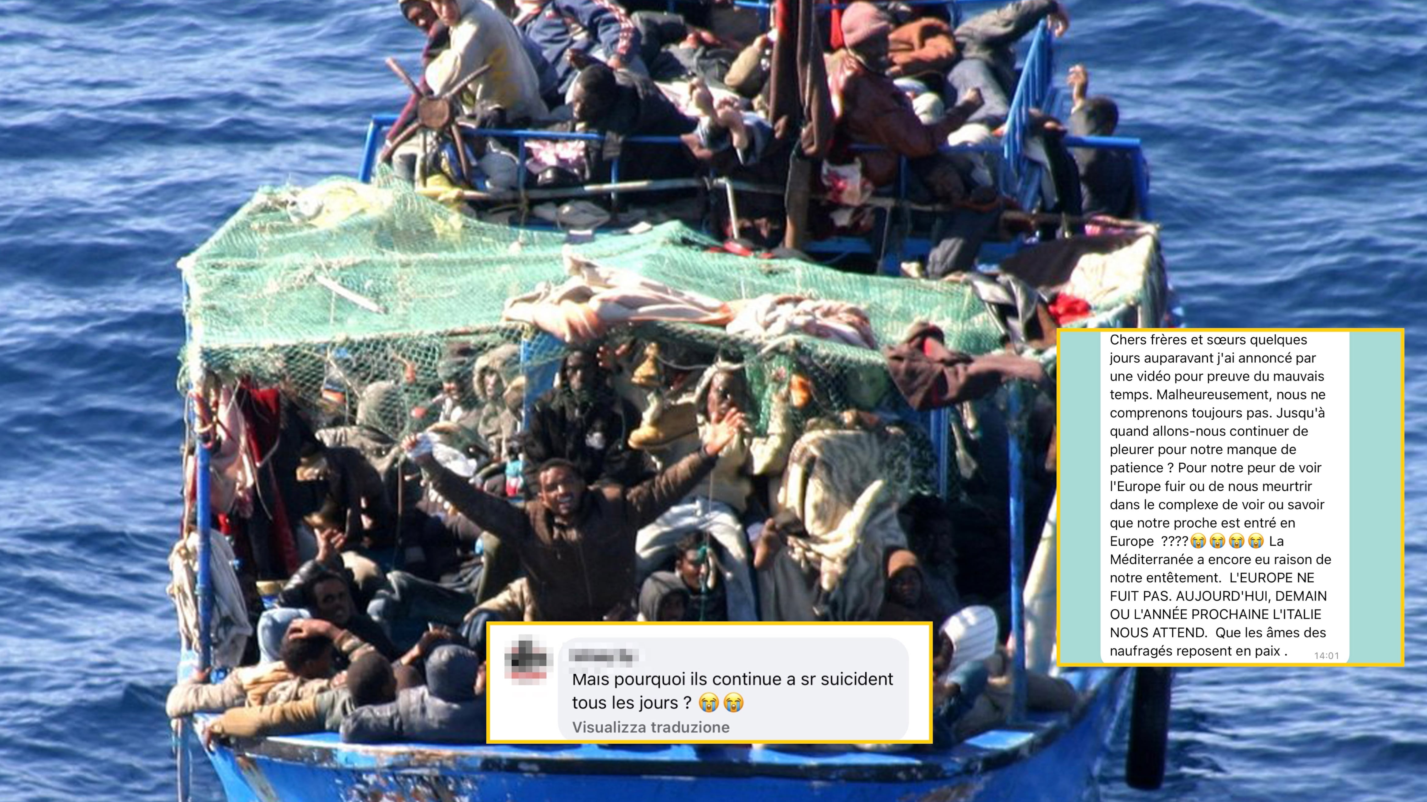 "Continuano a suicidarsi". I migranti si ribellano ai trafficanti dopo l'ennesimo naufragio