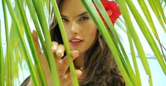 Alessandra Ambrosio completamente nuda in spiaggia 9
