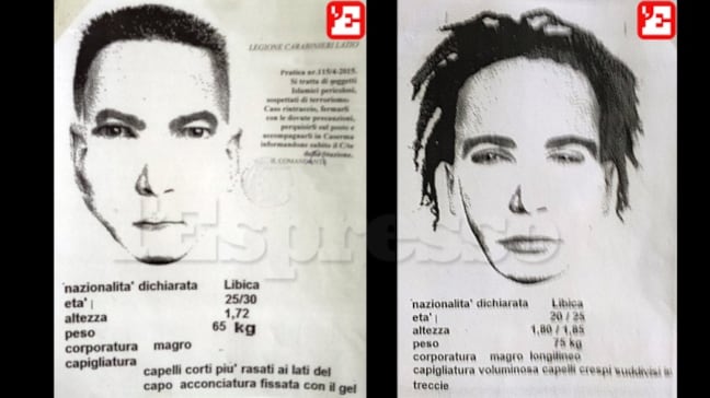 Isis, ecco l'identikit dei due terroristi ricercati a Roma