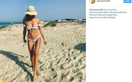 Elena Santarelli, bikini sexy contro gli hater 6