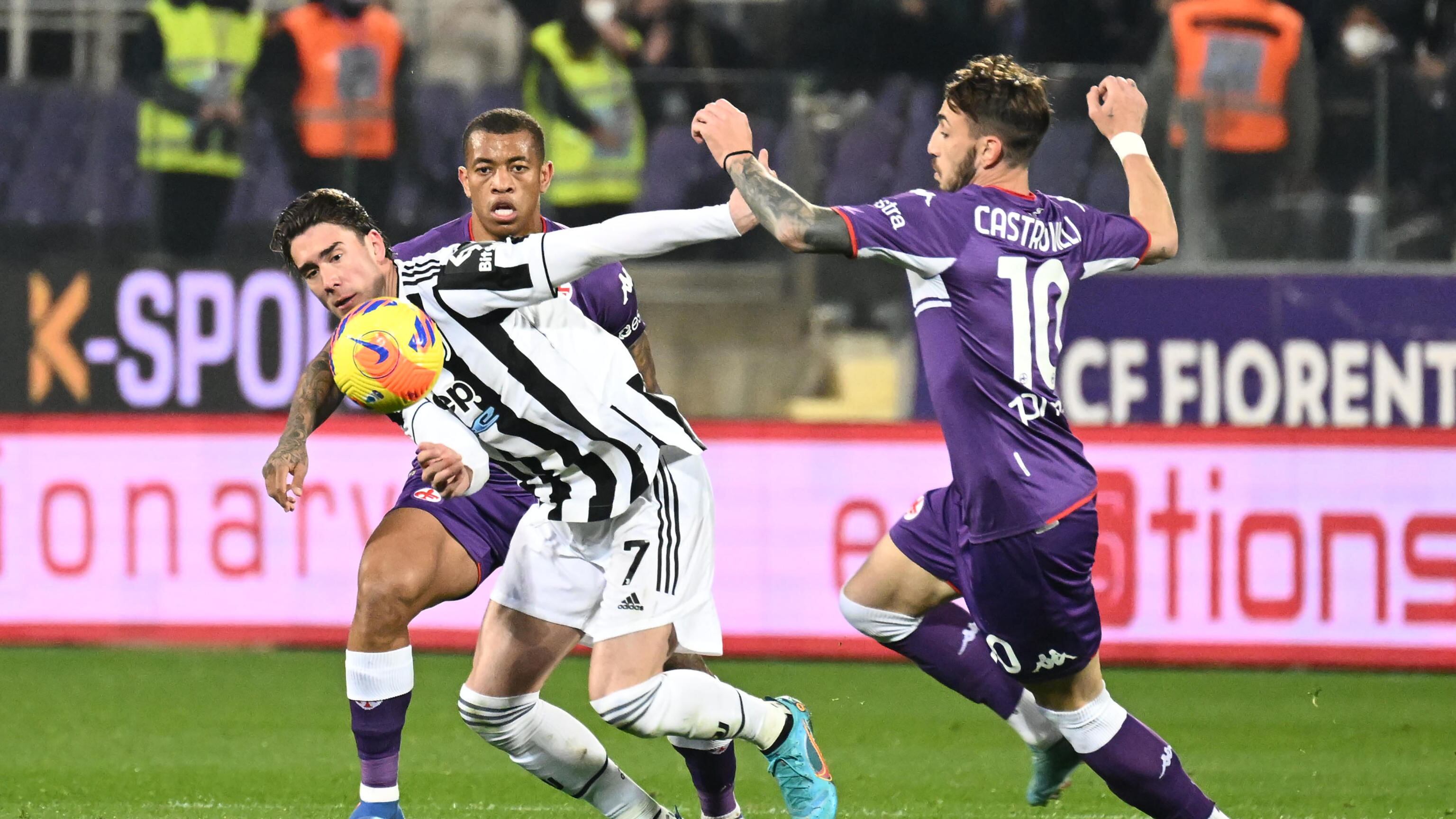 La viola segna per la Juve pensando troppo a Vlahovic