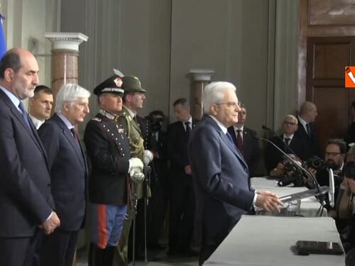 Consultazioni, il messaggio di Mattarella