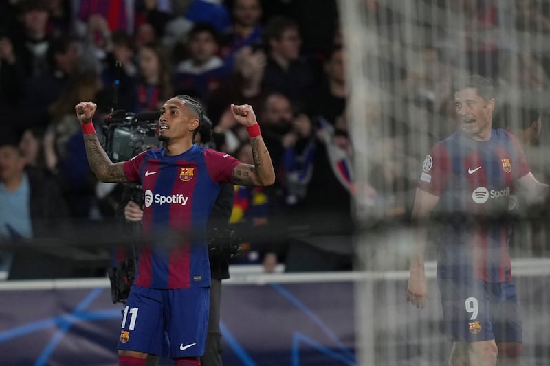 Raphinha Barcellona PSG