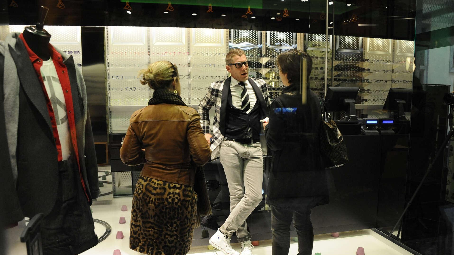 Lapo a Montenapo «I miei occhiali una sfida per l'Expo»