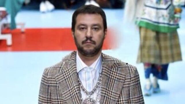 Il prof che fa un fotomontaggio per insultare Salvini: "Testa di c..."