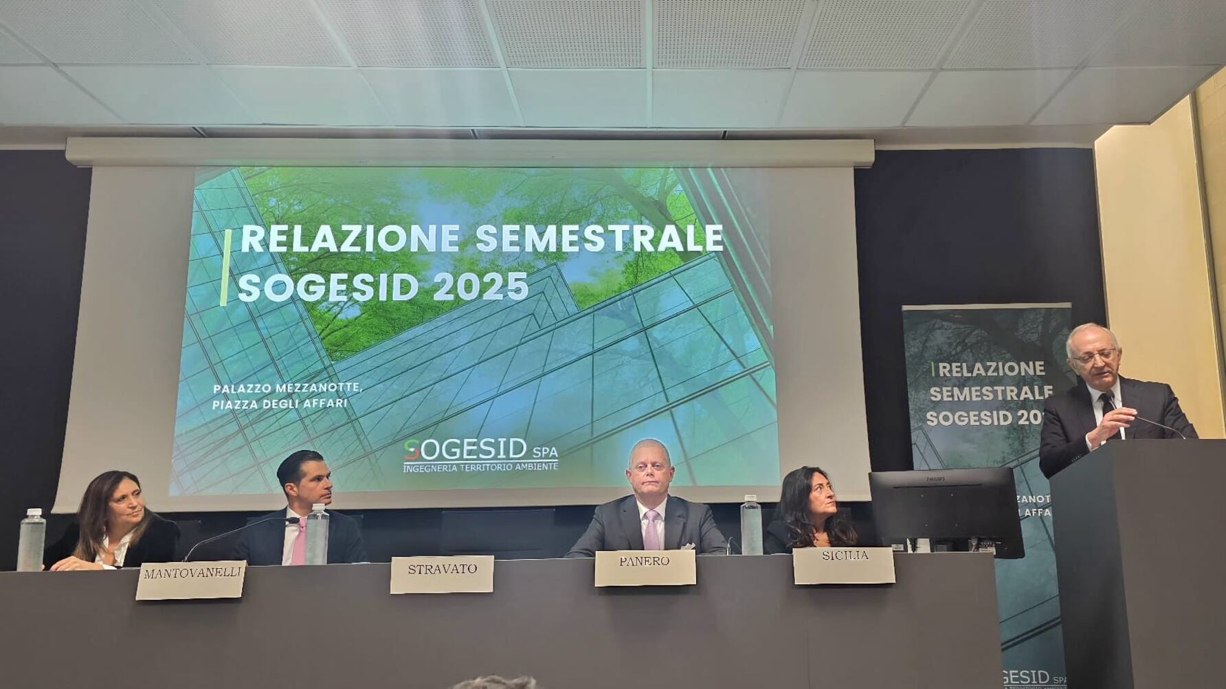 Sogesid S.p.A., Relazione Semestrale 2025: crescita della produzione dell’11,7%