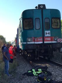 Salento, scontro su linea a binario unico 2