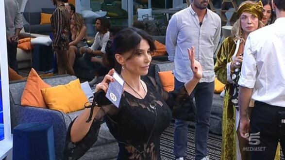 Gf Vip, eliminata Carmen Di Pietro con il 68% dei voti